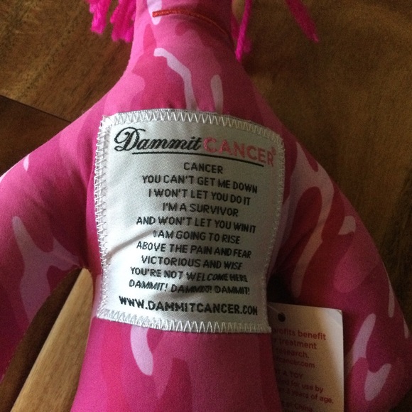 ✔️ NWT Cancer Dammit Doll - Picture 3 of 6